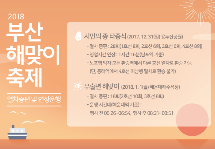 2018 부산해맞이축제 열차증편 안내.png